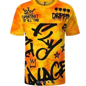 Dripping Graffiti Graphic Tee